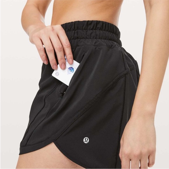lululemon athletica Pants - Lululemon sz 4 Track That MR Shorts 5” Lined Black